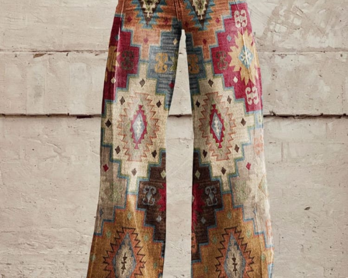 Léa - Retro-Elegantne Pantalone