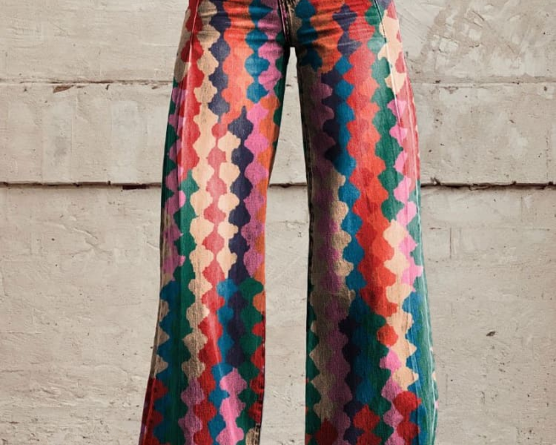Amélie - Elegantne boemske pantalone