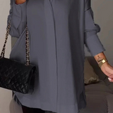 Helvia | Elegantna oversized košulja sa podvrnutim rukavima