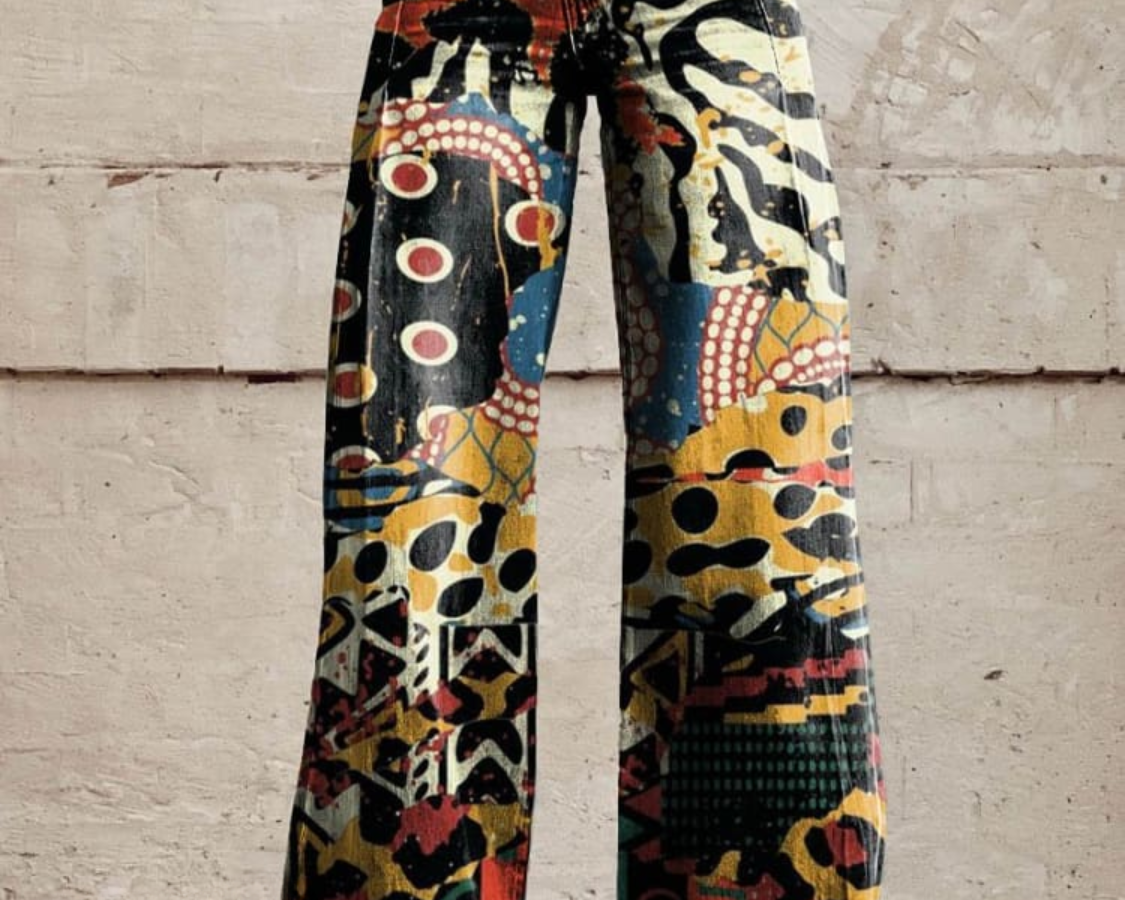 Élodie - Elegantne Pantalone sa Širim Nogavicama