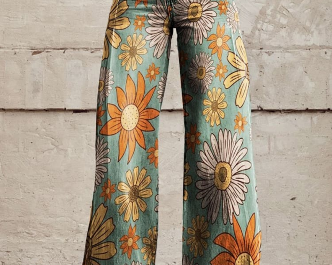 Cirilla - Palazzo pantalone sa cvetnim uzorkom