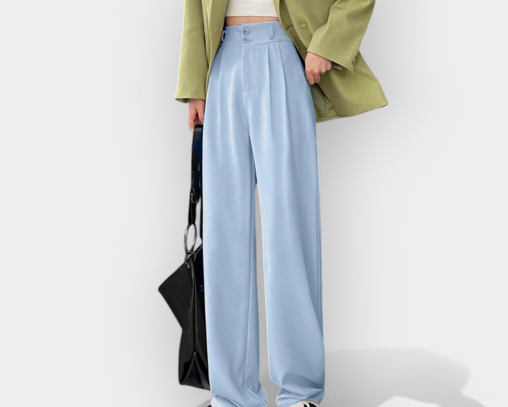 Jade | Korejski stil široke pantalone
