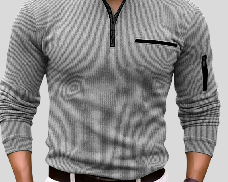 Gusteous - Muška Polo Majica sa Dugim Rukavima
