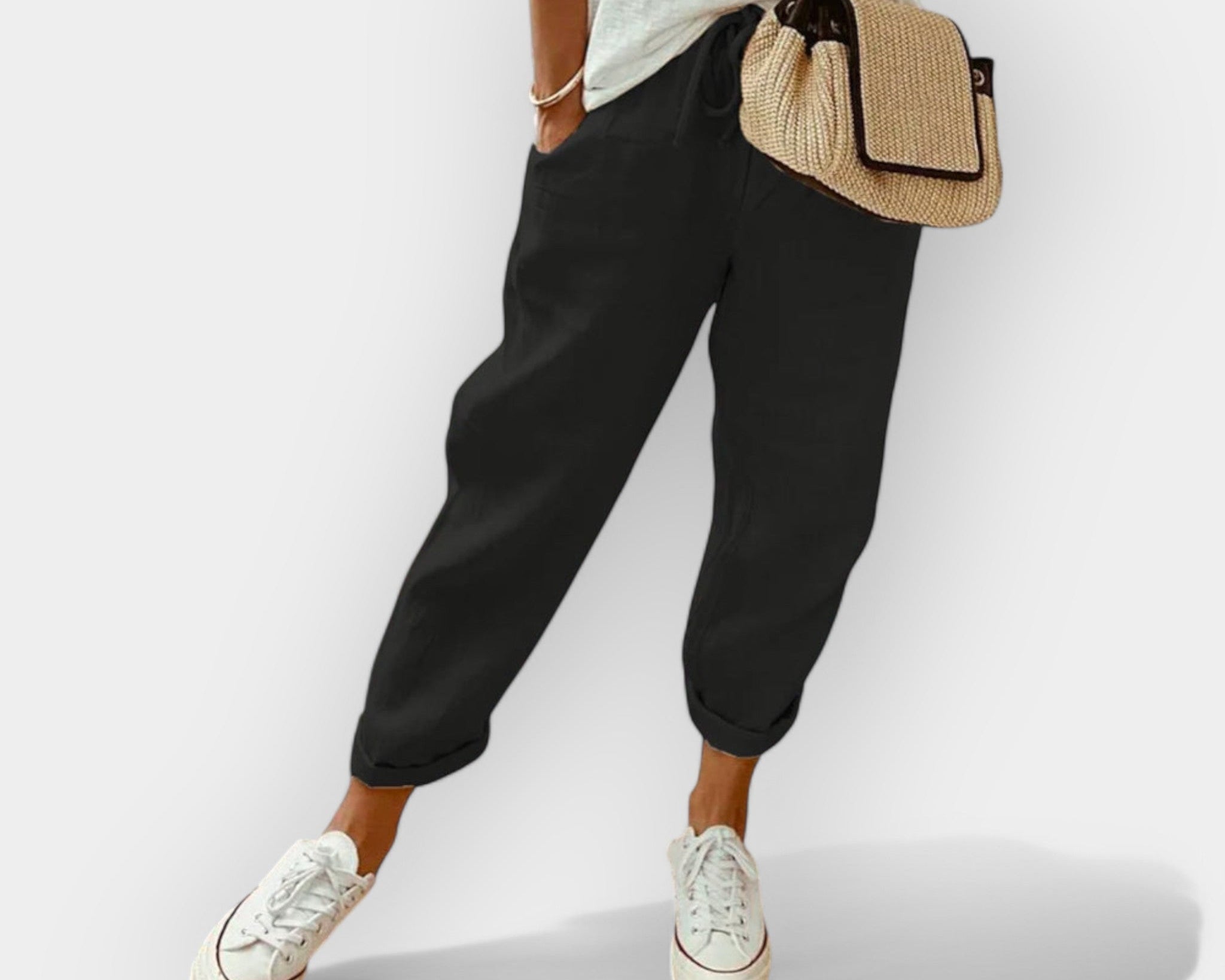 Helga | Stiilske pamučne pantalone