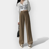 Jade | Korejski stil široke pantalone