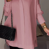 Helvia | Elegantna oversized košulja sa podvrnutim rukavima