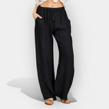 Ivana | Lagane lanene letnje pantalone