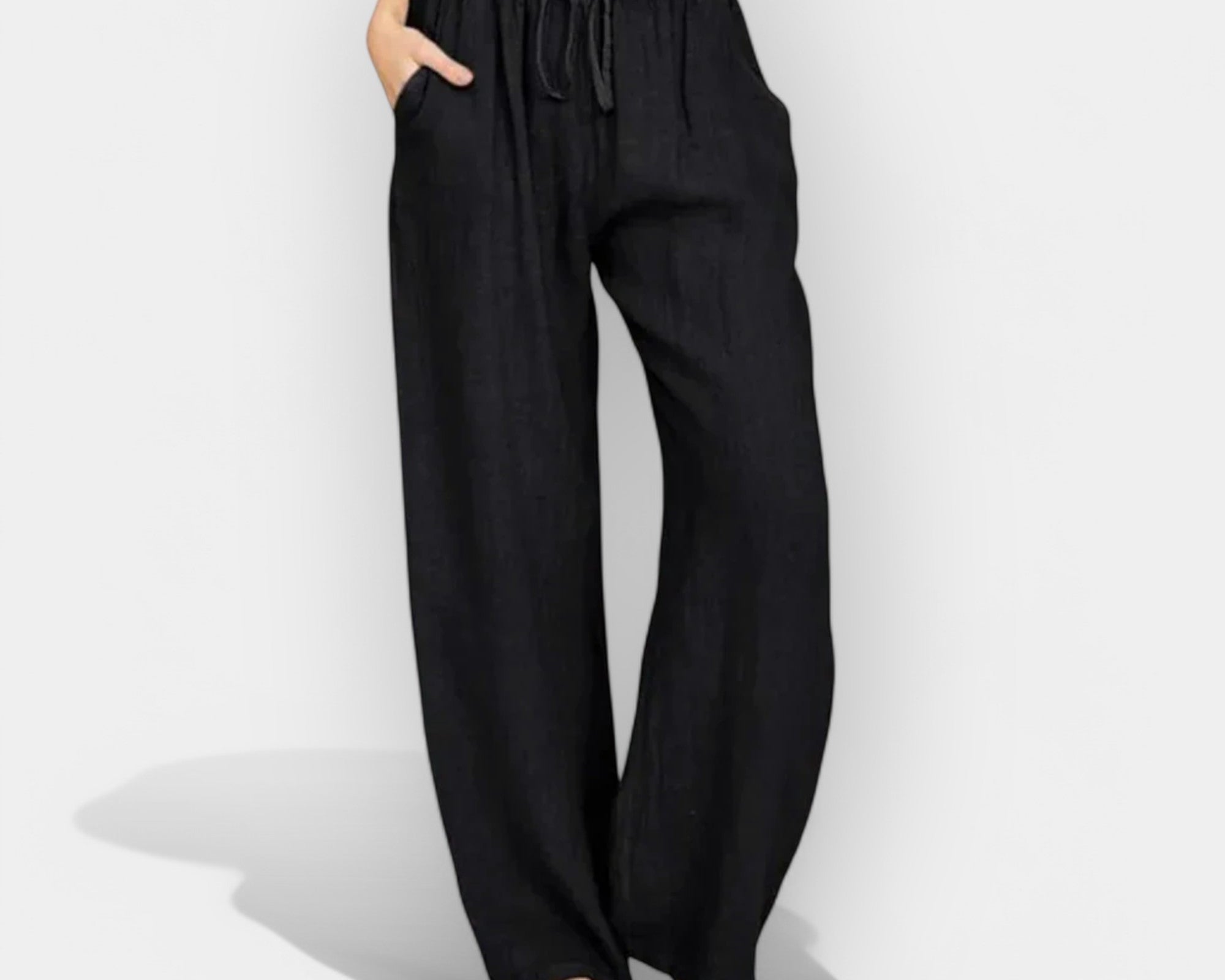 Ivana | Lagane lanene letnje pantalone
