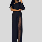 Artemis - Elegantna kombinovana haljina sa sjajnim dodacima