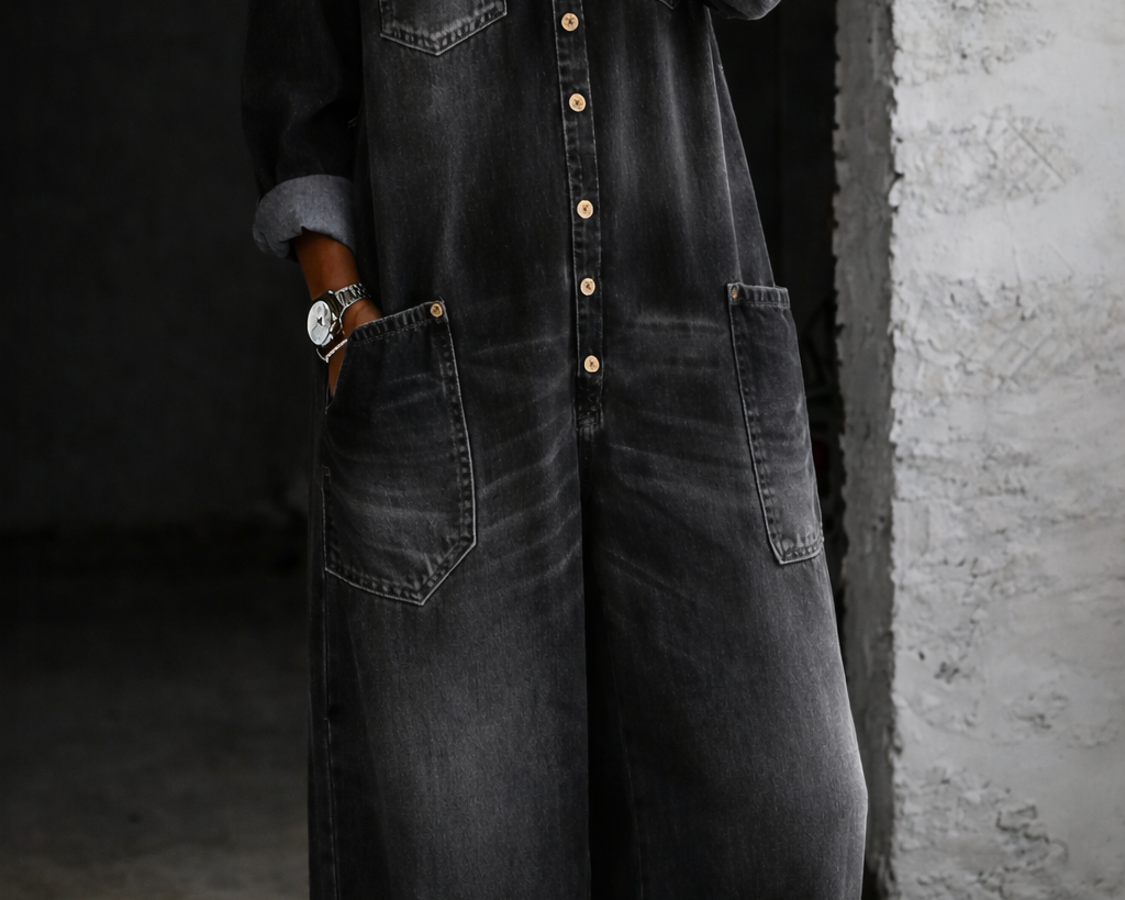 Elena | Denim Kombinezon