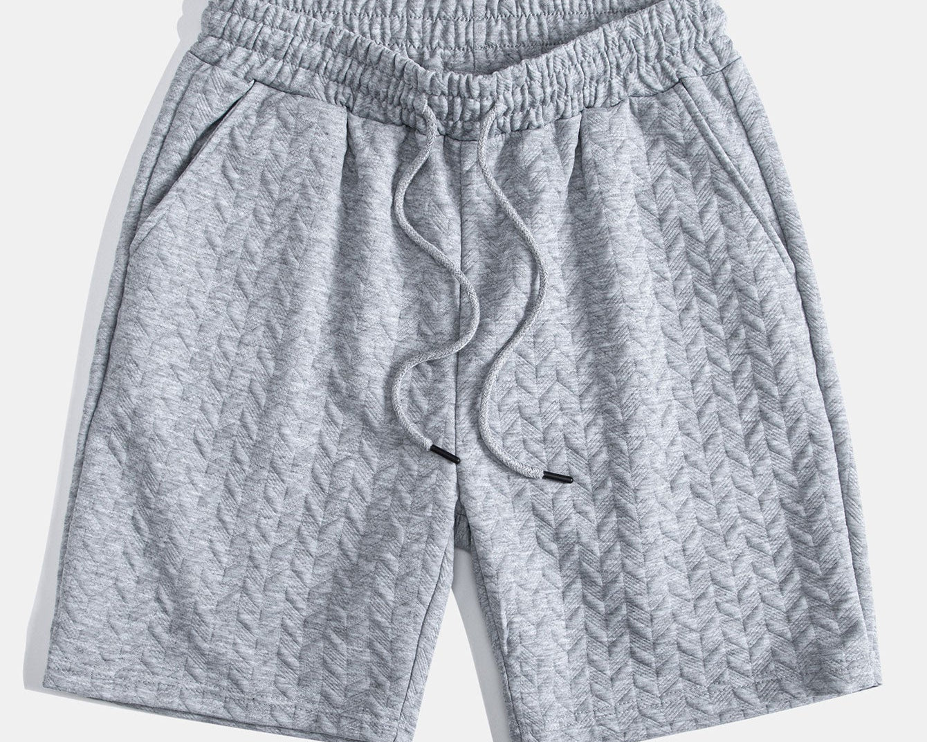 Geometrijske Jacquard šortseve
