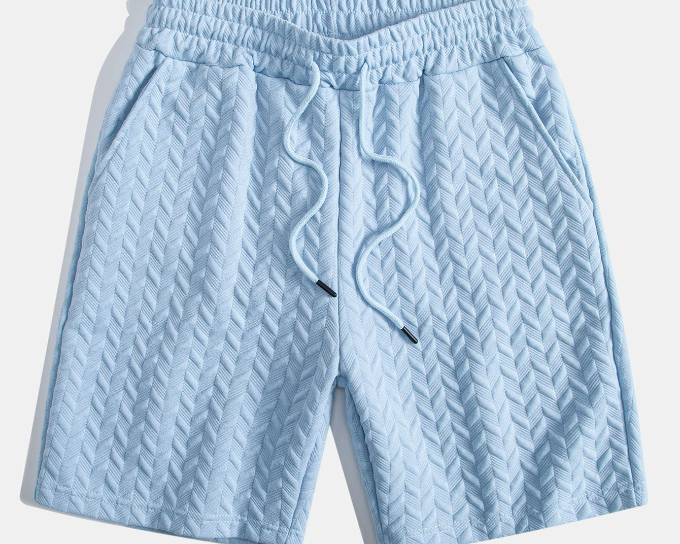 Geometrijske Jacquard šortseve