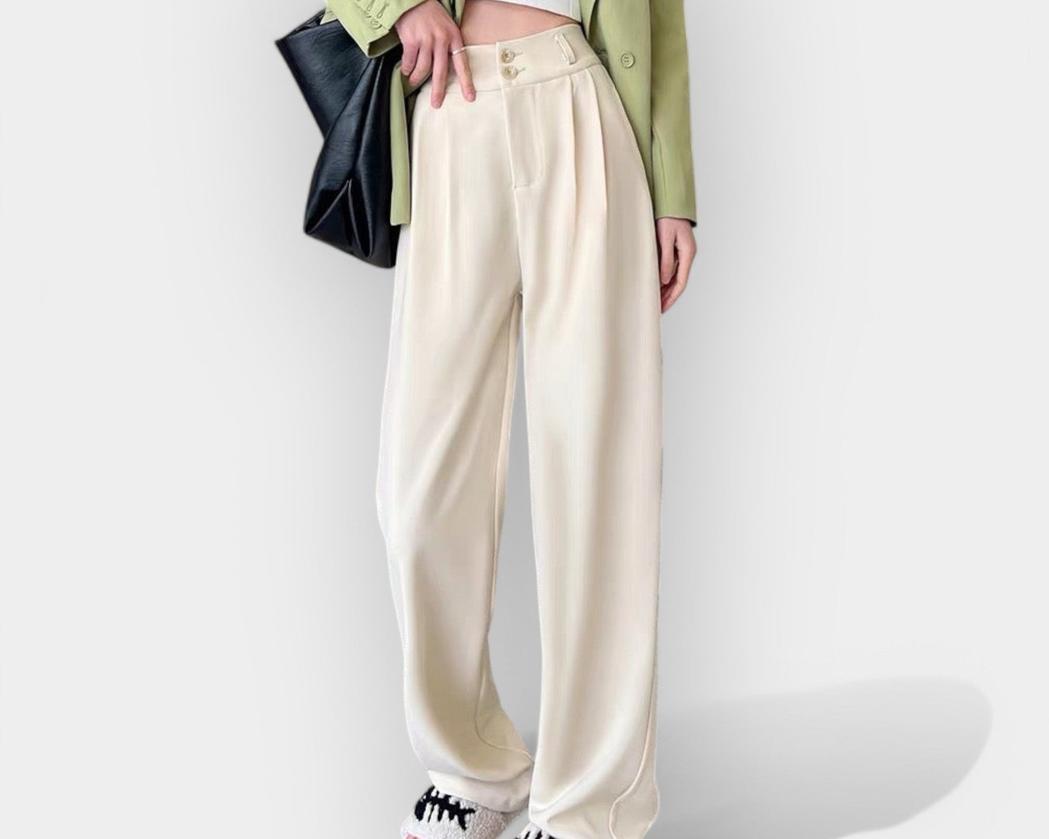 Jade | Korejski stil široke pantalone