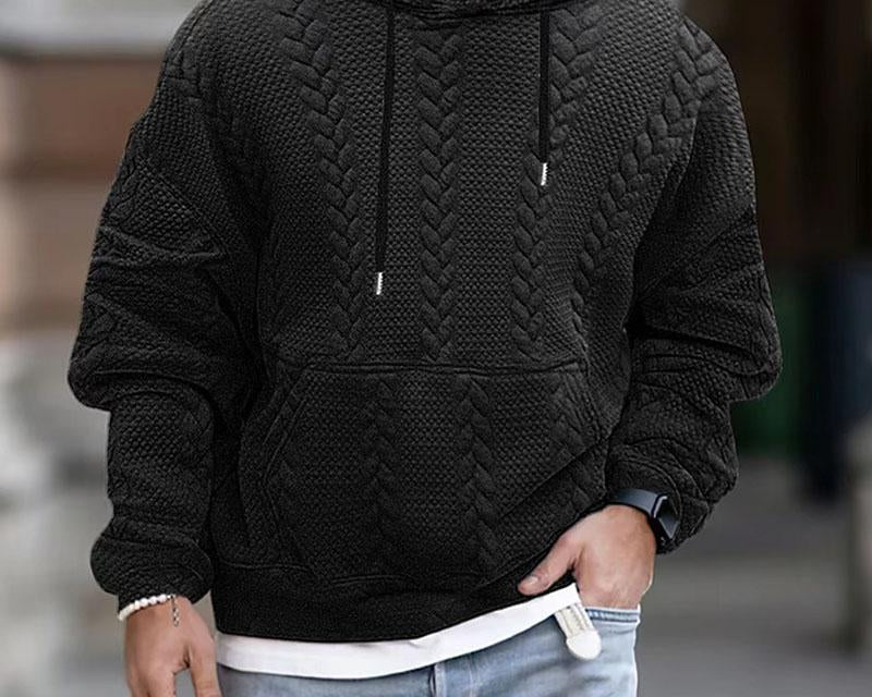 Tomáš – Pletena Dukserica sa Kenguruvom Džepom za Muškarce