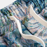 Cvjetni jacquard šorts