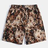 Cvjetni jacquard šorts