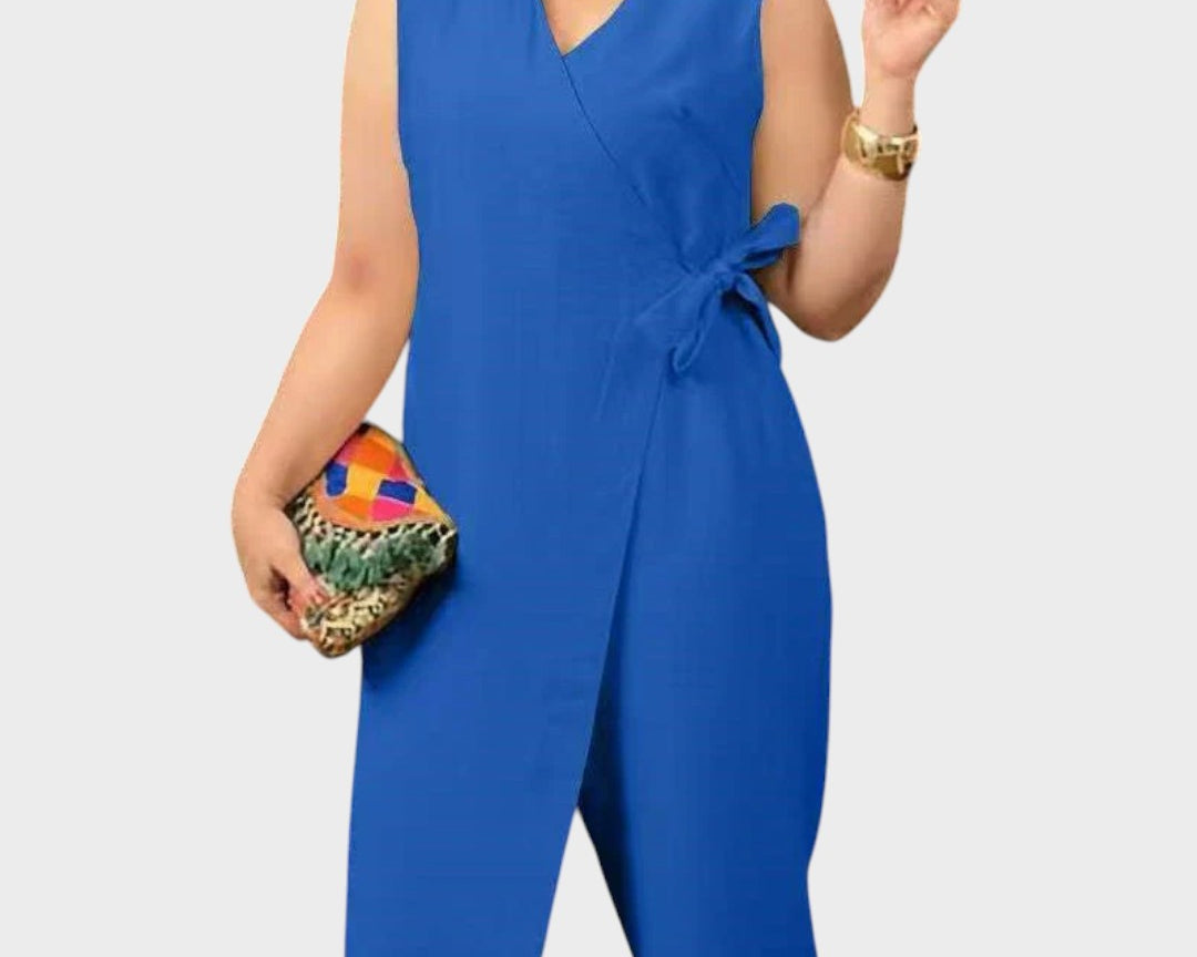 Dragana - Elegantni kombinezon s V-izrezom