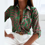 Samara | Bluza sa preklopnim kragnom