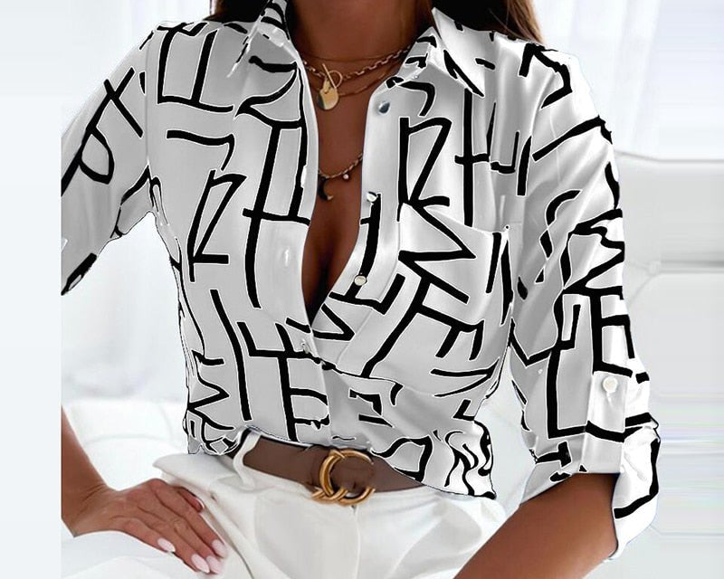 Samara | Bluza sa preklopnim kragnom